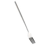 Fourchette Télescopique Fourchette Extensible à Long Manche en Acier Inoxydable pour Dîner Barbecue Dessert aux Fruits avec Design Rétractable 8,7-25,2 Pouces