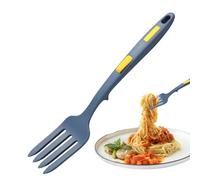 Fourchettes de cuisine en silicone - Fourchette à spaghetti multifonctionnelle, fourchette à viande en plastique résistante à la chaleur, fourchette mélangeur antiadhésive pour cuisine, cuisine,