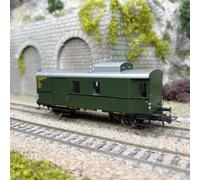 Wagon à bagages de train de marchandises Roco 74223 DRB 1:87 échelle H0 DC...