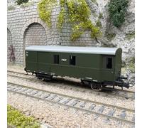 Fourgon à bagages type F, PKP, Ep. III - ROCO 6200101 - HO 1/87