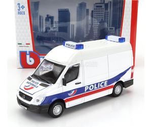 FOURGON BURAGO 1/50 MERCEDES SPRINTER POLICE NATIONALE 2019 MODÈLE STATIQUE
