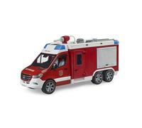 Fourgon De Pompiers Mb Sprinter Avec Module Son Et Lumière Rouge TU