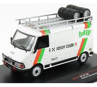 FOURGON FIAT 242 JOLLY CLUB ASSISTANCE RALLYE LANCE 1985 MODÈLE IXO 1/43