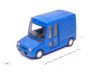 FOURGON SPARK 1/43 DAIHATSU MIRA WALK THROUGH VAN 1992 MODÈLE STATIQUE MOULÉ ...