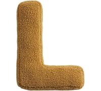 Fouriding Coussins de Lettres en Peluche Alphabet Anglais Coussin Décoratif pour Chambre d'enfant Coussin Décoratif pour Chambre d'enfant Coussin Décoratif pour Plancher de Voiture (L)