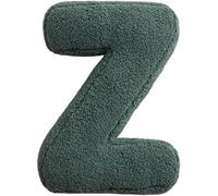 Fouriding Coussins de Lettres en Peluche Alphabet Anglais Coussin Décoratif pour Chambre d'enfant Coussin Décoratif pour Chambre d'enfant Coussin Décoratif pour Plancher de Voiture (Z)