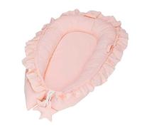 Fouriding Nid d'ange pour Nouveau-né et Bébé Sac de Couchage Anti-Coup de Pied pour Nouveau-né Garçons Filles 0-18 Mois Cadeau pour Nouveau-né (Rose)