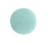 Fouriding Oreillers Ronds 45CM,Oreillers Ronds en Molleton Hollandais Oreillers de Sol à Coussin Souple pour Le Salon Canapé Chaise Plancher de Voiture Home Decorative (Bleu)