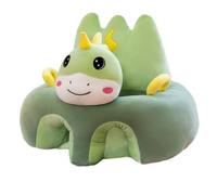Fouriding Siège de Soutien Bébé, Mignon de Dessin Animé Coussin Canapé Assis Bébé S'asseoir en Peluche Remplie de Coton Nouveau-né Apprend des Cadeaux de Chaise Assise Enfant (Dinosaure) F-1 50cm