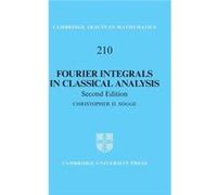 Fourier Integrals In Classical Analysis Christopher D Sogge, (Auteur)