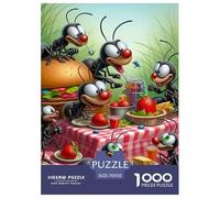 Fourmi 1000 Pièces Adultes De Puzzle Adultes De Puzzle Divertissement Créatif Jeu De Créatif Impossible 70x50cm/1000pcs