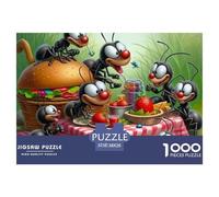 Fourmi 1000 Pièces Puzzle Adultes Puzzles Divertissement Créatif Enffourmis Cadeaux Classiques pour Créatif 38x26cm/1000pcs