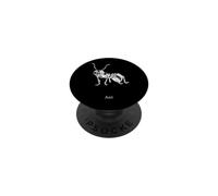 Fourmi - Bois Rouge - Insecte PopSockets PopGrip Adhésif