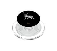 Fourmi - Bois Rouge - Insecte PopSockets PopGrip pour MagSafe