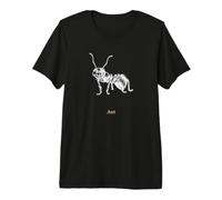 Fourmi - Bois Rouge - Insecte T-Shirt Haut de Gamme