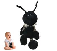 Fourmi en peluche - Mignon insecte en peluche, insecte rouge et noir | Oreiller de 38 cm pour chambre d'enfant, insecte doux et réaliste pour l'école, la crèche, la maison, compagnon