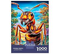 Fourmi Puzzle 1000 Pièces pour Adultes Et Adolescents De 14 Ans Et Plus, Jeu De Défi Intellectuel 52x38cm/1000pcs