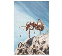 Fourmi Puzzles en Bois 1000 Pièces pour Adultes, Poster Jigsaw Puzzle, Design Unique Jouet Éducatif pour Adolescents Et Enffourmis Idée Cadeau （78×53cm）