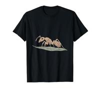 Fourmi T-Shirt Graphique avec Valeur, Homme, Noir, M