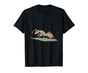 Fourmi T-Shirt Graphique avec Valeur, Homme, Noir, S