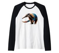 Fourmilier Tamandua Anteater J'aime Les Grands fourmiliers Manche Raglan