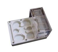 Fourmilière Château De Fourmis Habitat en Plâtre Nid Ferme Puzzle Apprentissage Science Fourmilière Éducatif Habitat Nid Vivarium(White)