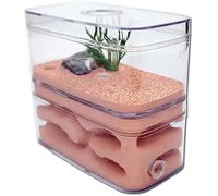 Fourmilière en Acrylique, Château de Fourmis, Ferme, formicarium, boîte d'élevage, Jouet éducatif for Enfants 12 x 6 10 cm