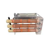 fourmilière, Fourmilière, fourmilière, nid écologique en tube à essai avec château d'eau