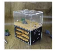 Fourmilière Nid Fourmis Château De Fourmis Imitation Originale Nid Écologique en Béton Château Atelier Maison Nid De Fourmis Ferme De Fourmis Fourmis Elevage(Black)
