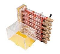 Fourmilière Nid Fourmis Tube De Plâtre pour Fourmis Adultes, Ferme en Acrylique Transparent, Observation du Comportement des Fourmis, Étude des Fourmis Vivantes Et De La Reine Fourmis Elevage