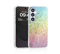 Fourmor Coque de téléphone magnétique pour Samsung Galaxy S25, plaqué Couleur Brillant Transparent, Coque de téléphone pour Filles, TPU - magnétique - Pare-Chocs Antichoc - pour Samsung Galaxy S25