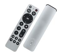 Fourmor Télécommande universelle de remplacement pour Apple TV Gen 1 2 3 4 - pour Apple TV 4K/HD A1427 A1469 A1378 A1218 A2843 A2737 A2169 A1842 et plus (pas de voix, pas de Siri, rétroéclairage bleu)