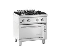 Fourneau à Gaz sur Four Série 700 Classic 4 Brûleurs 29,4 kW