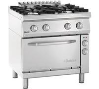 Fourneau à Gaz sur Four Série 700 Classic 4 Brûleurs 29,4 kW