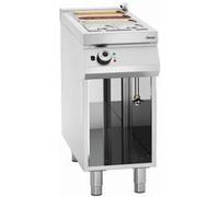 Fourneau à induction 4 zones avec soubassement ouvert