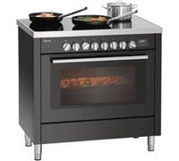 Fourneau à induction avec grand four électrique Barstcher