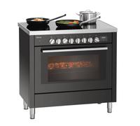 Fourneau à induction avec grand four électrique - Barstcher Bartscher