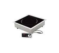 Fourneau à induction el. Panneau de commande manuel 9 niveaux de puissance 230 V RIB 3521 EB Redfox