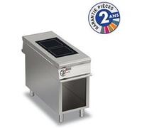 Fourneau à Induction Vitrocéramique sur meuble 2 zones 8 kW Baron 1 G