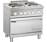 Fourneau Electrique 4 Plaques Four Electrique GN 2/1