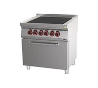Fourneau électrique avec four à air chaud SPLT 70/80 11 E Redfox