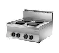 Fourneau électrique Professionnel - 4 PL - 650 - L700 - AT - Bartscher