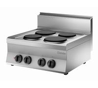 Fourneau Électrique Professionnel - 4 PL - 650 - L700 - AT - Bartscher