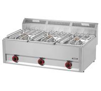 Fourneau gaz à poser 3 feux 99 - Casselin