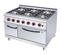 Fourneau Gaz sur Four Série 700 4 à 6 Brûleurs