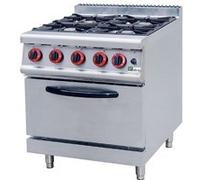 Fourneau Gaz sur Four Série 700 4 à 6 Brûleurs AFI Collin Lucy 1 G