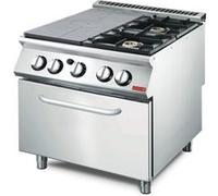 Fourneau plaque coup de feu 2 feux vifs Four à gaz Gastro M 1 G