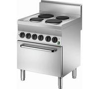 Fourneau sur four électrique 12,4 kW 4 plaques four électrique 4,2 kW Bartscher 1 G