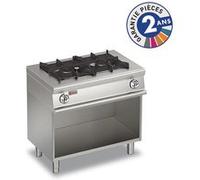 Fourneau sur meuble à Gaz 2 feux vifs 15,7 kW Baron