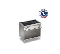 Fourneau vitrocéramique sur meuble 2 zones 10 kW